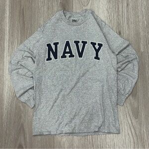 MV Sport "NAVY" Long Sleeve T-Shirt — Men's S
